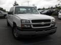 2005 Summit White Chevrolet Silverado 1500 LS Crew Cab  photo #4