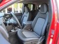 Jet Black 2016 Chevrolet Colorado Z71 Extended Cab 4x4 Interior Color