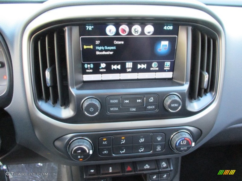 2016 Chevrolet Colorado Z71 Extended Cab 4x4 Controls Photo #108073801