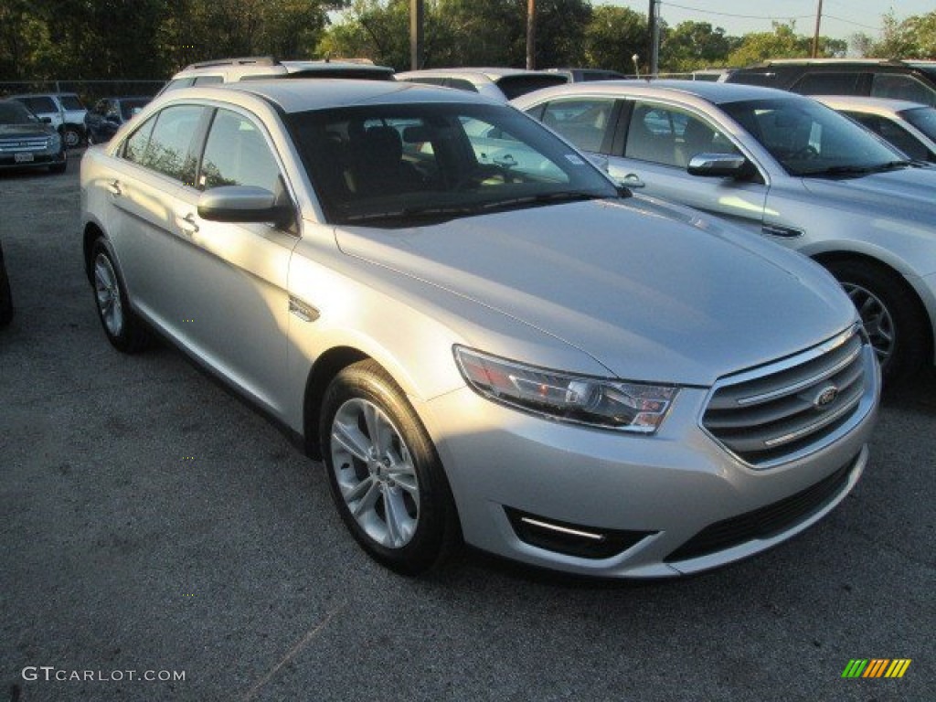 2015 Taurus SEL - Ingot Silver Metallic / Charcoal Black photo #1