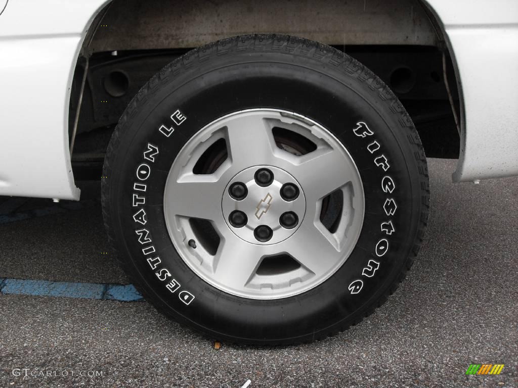 2005 Silverado 1500 LS Crew Cab - Summit White / Tan photo #13