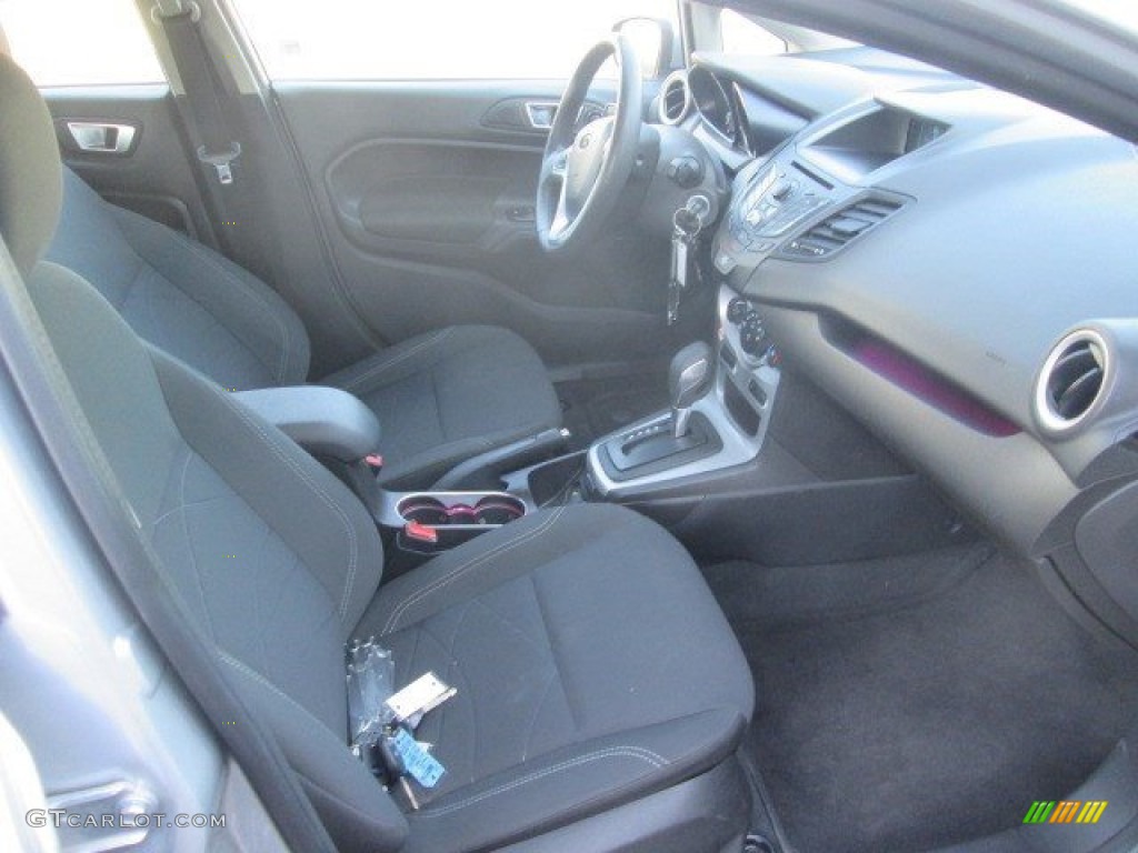 2015 Fiesta SE Hatchback - Ingot Silver Metallic / Charcoal Black photo #4
