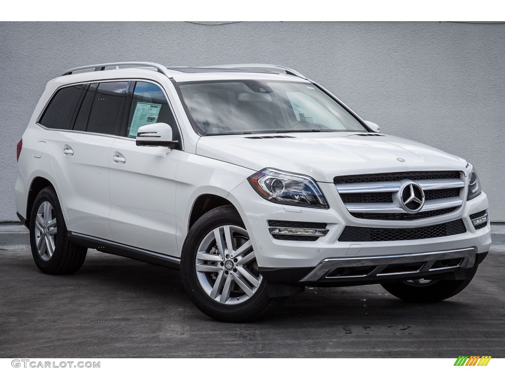Polar White 2016 Mercedes-Benz GL 350 BlueTEC 4Matic Exterior Photo #108075562