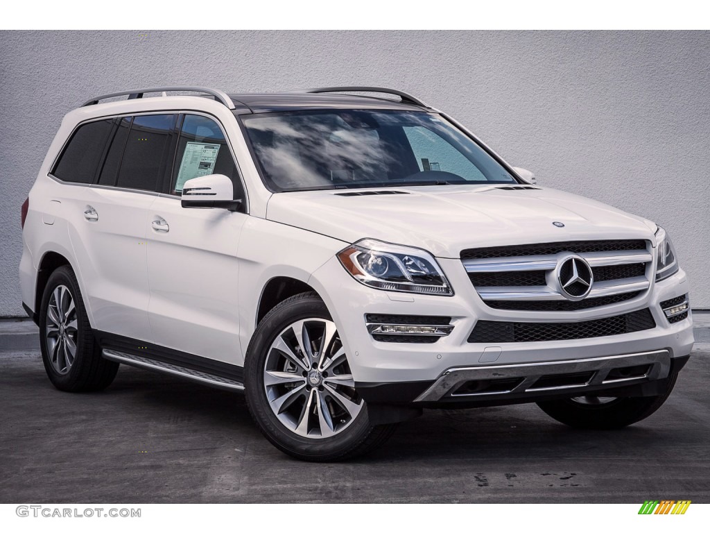 Polar White 2016 Mercedes-Benz GL 450 4Matic Exterior Photo #108076291