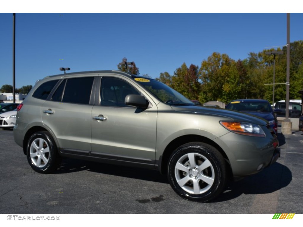 2008 Santa Fe Limited - Natural Khaki Green / Beige photo #1