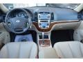 2008 Hyundai Santa Fe Beige Interior Dashboard Photo