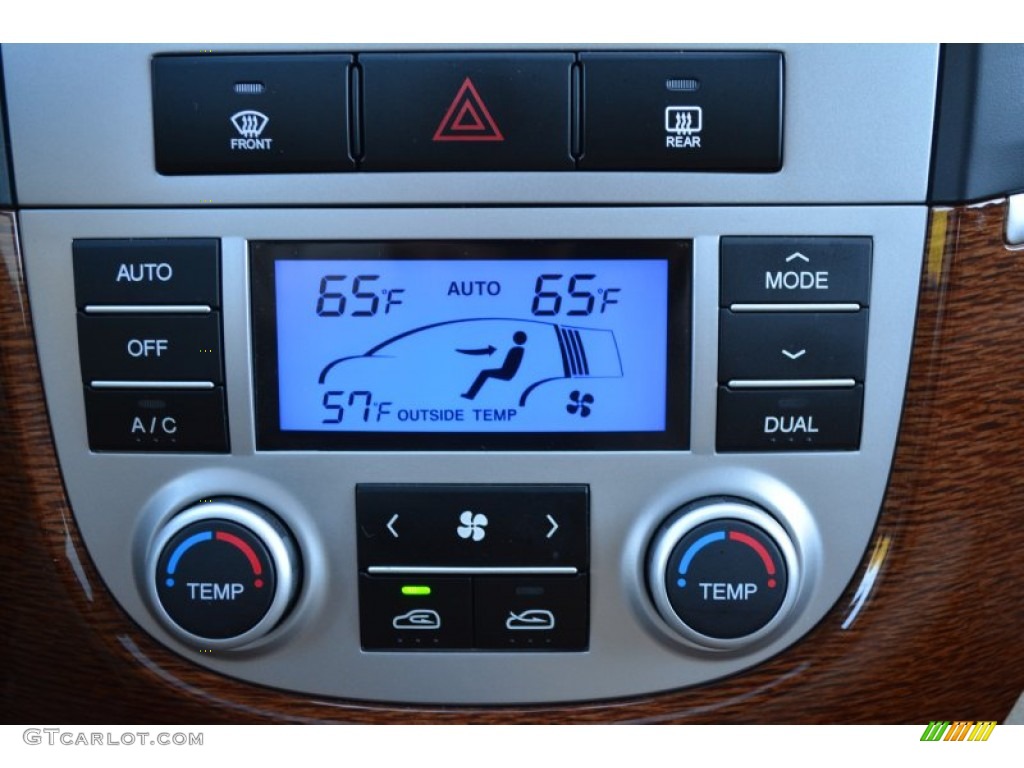 2008 Hyundai Santa Fe Limited Controls Photos