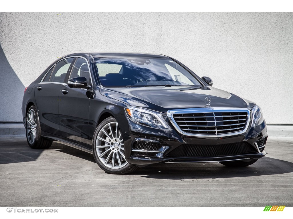 Black 2015 Mercedes-Benz S 550 Sedan Exterior Photo #108078400