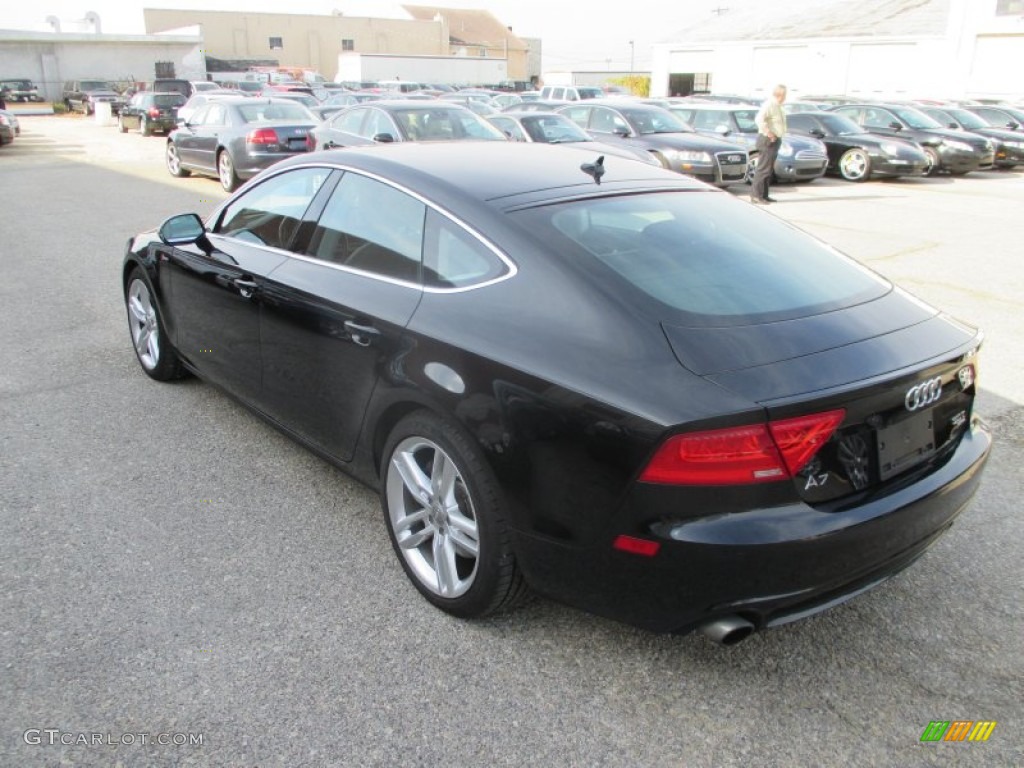 2012 A7 3.0T quattro Premium Plus - Brilliant Black / Black photo #12