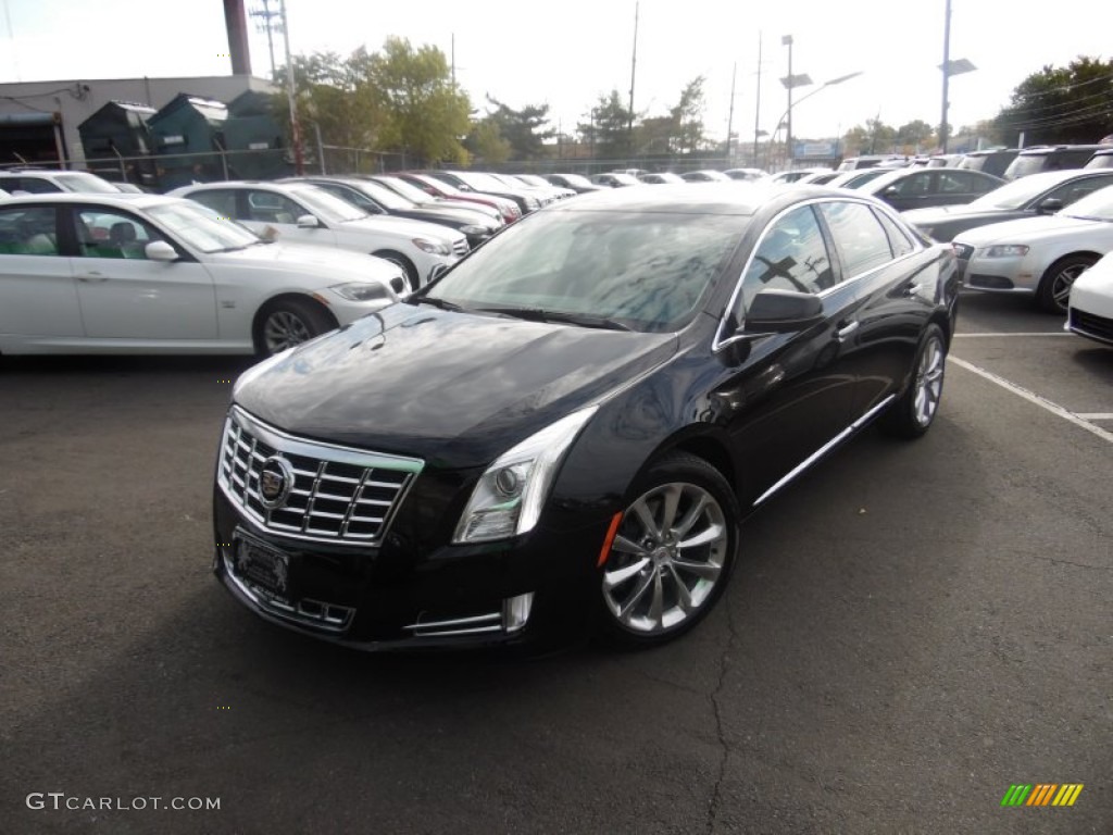 2013 XTS Premium AWD - Black Diamond Tricoat / Caramel/Jet Black photo #1