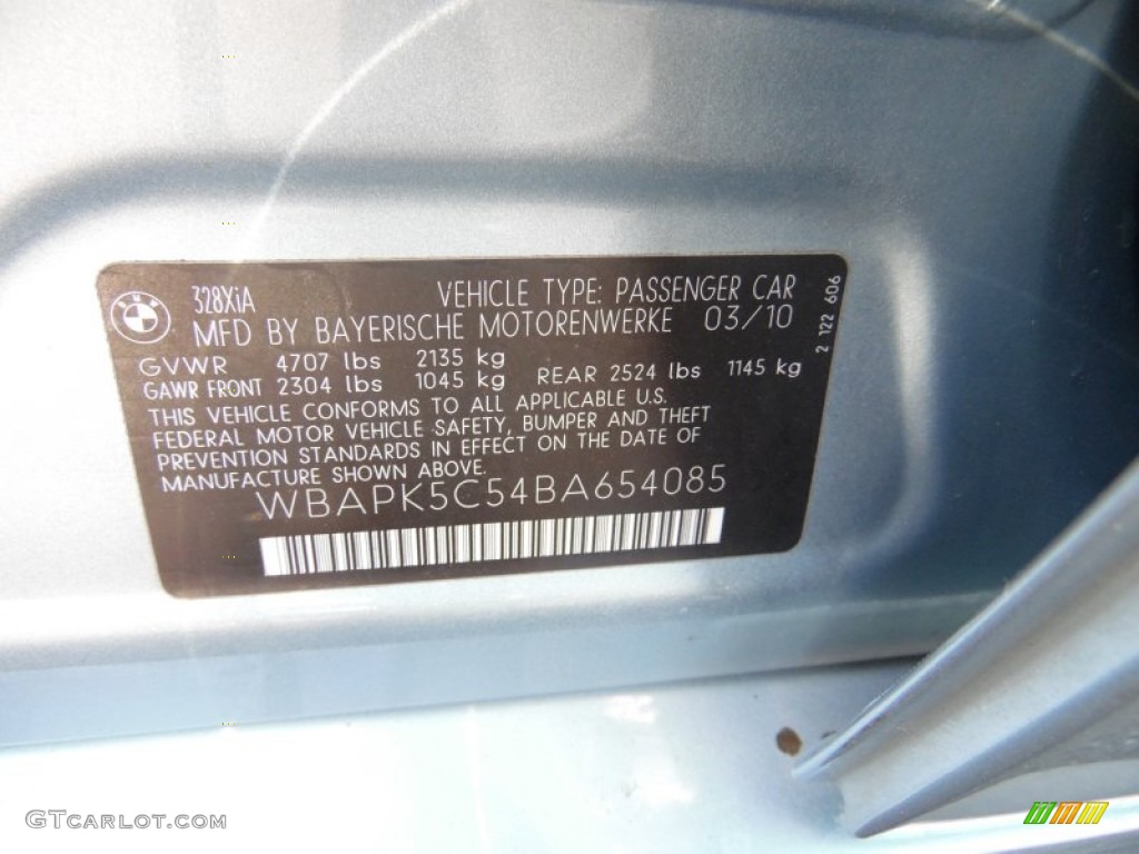 2011 3 Series 328i xDrive Sedan - Blue Water Metallic / Saddle Brown Dakota Leather photo #35