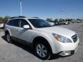 2011 Satin White Pearl Subaru Outback 2.5i Limited Wagon  photo #1