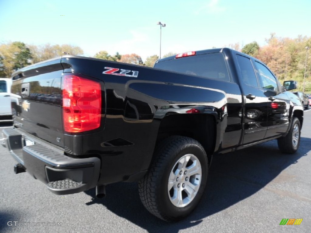 2016 Silverado 1500 LT Z71 Double Cab 4x4 - Black / Jet Black photo #5