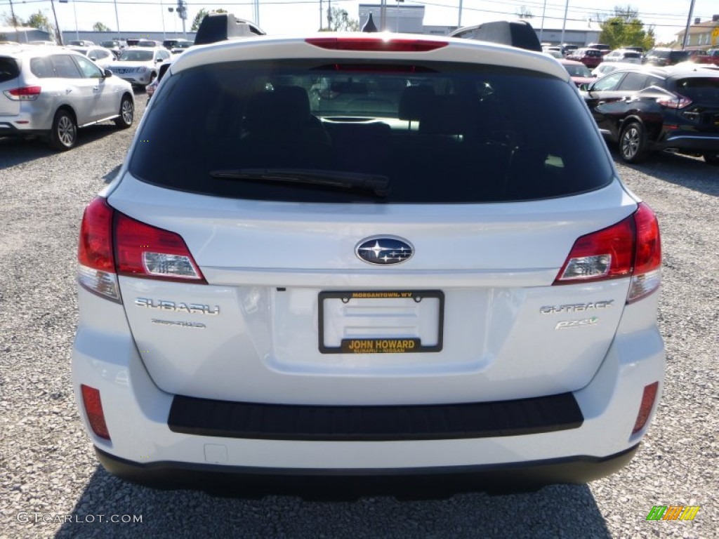 2011 Outback 2.5i Limited Wagon - Satin White Pearl / Warm Ivory photo #9