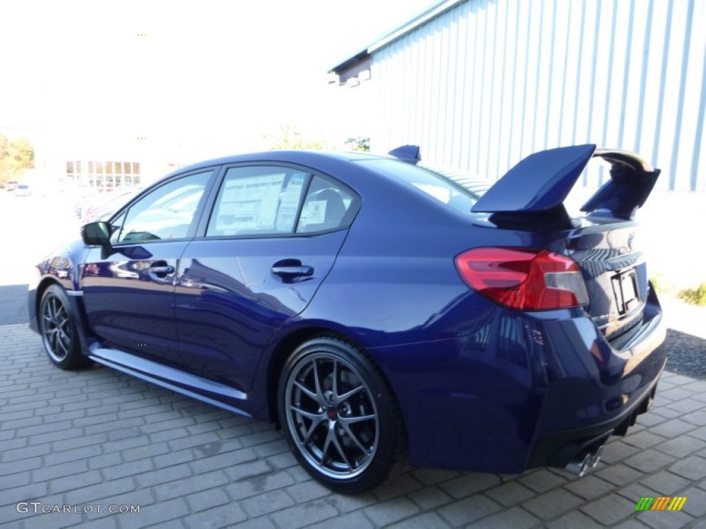 Lapis Blue Pearl 2016 Subaru WRX STI Limited Exterior Photo #108086393
