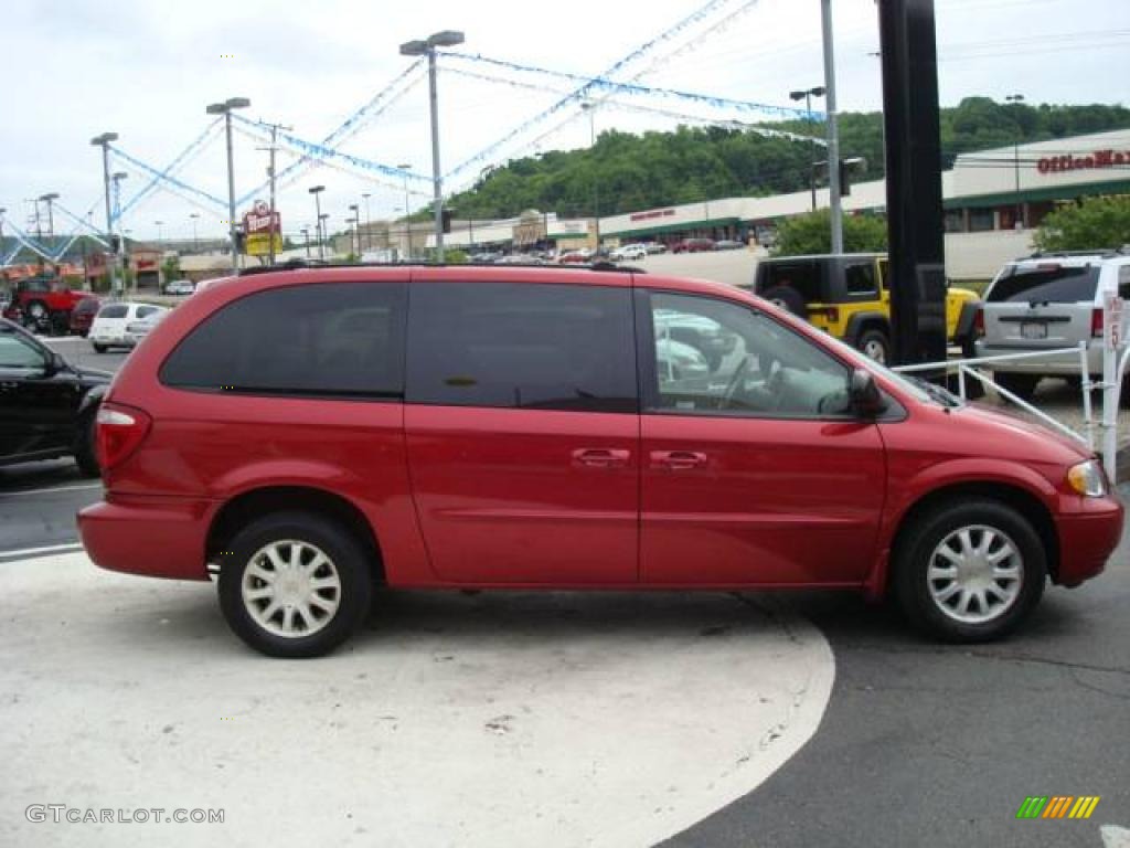 2003 Town & Country EX - Inferno Red Pearl / Taupe photo #5