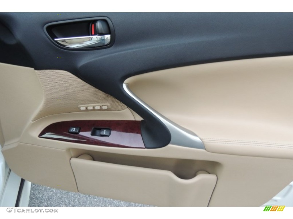 2008 IS 250 AWD - Starfire White Pearl / Cashmere Beige photo #21