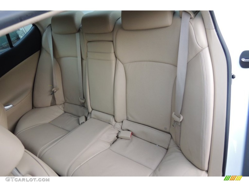 2008 IS 250 AWD - Starfire White Pearl / Cashmere Beige photo #23