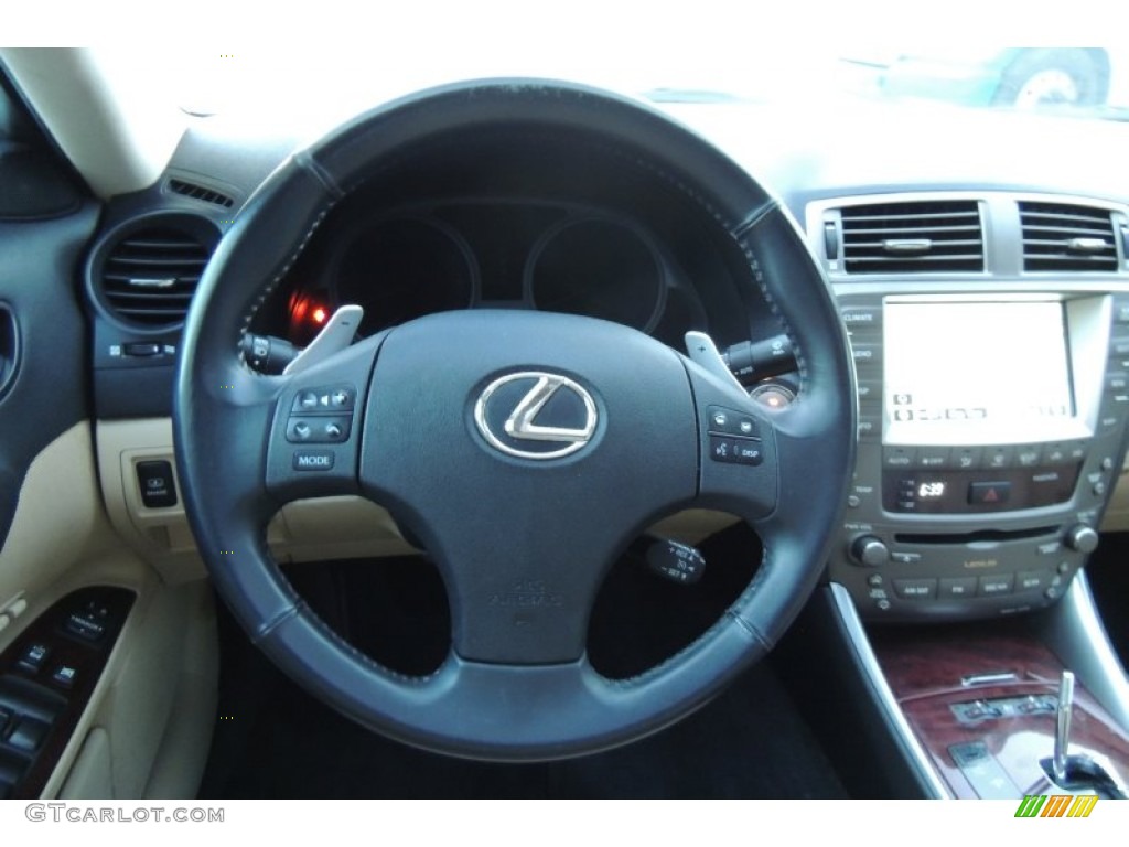 2008 IS 250 AWD - Starfire White Pearl / Cashmere Beige photo #24