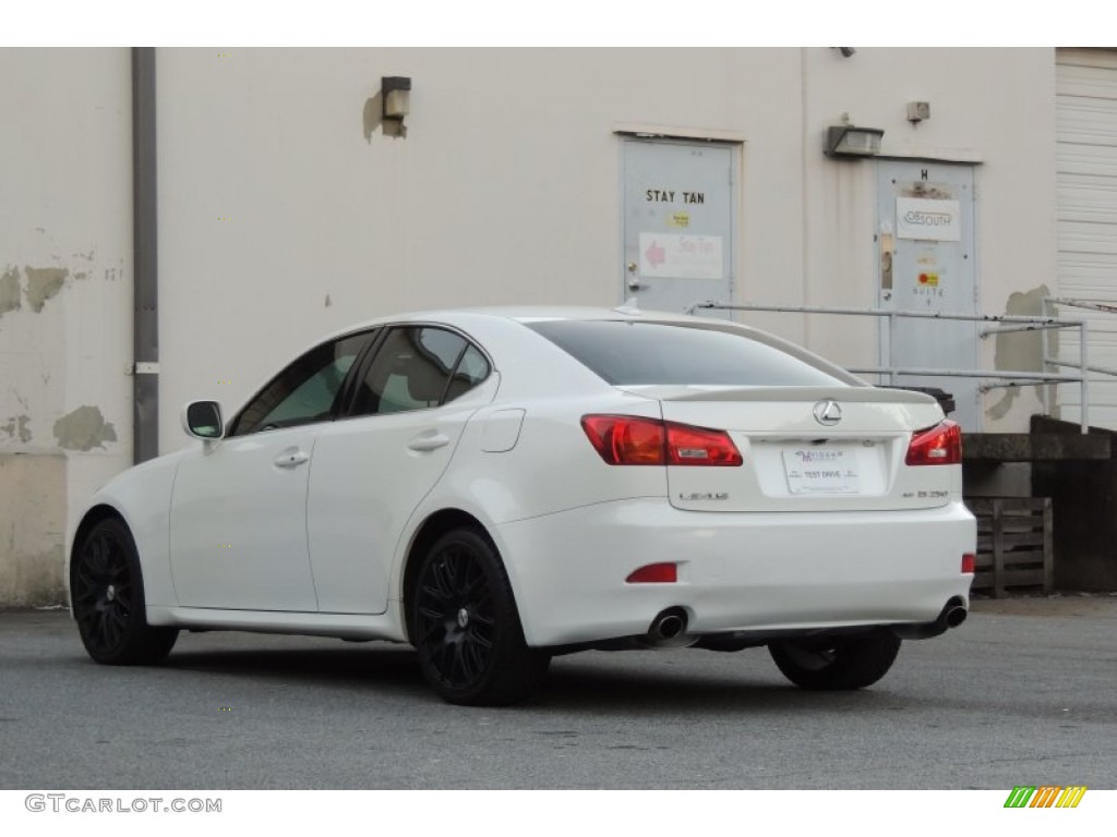 2008 IS 250 AWD - Starfire White Pearl / Cashmere Beige photo #27