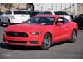 2015 Race Red Ford Mustang EcoBoost Premium Coupe  photo #2