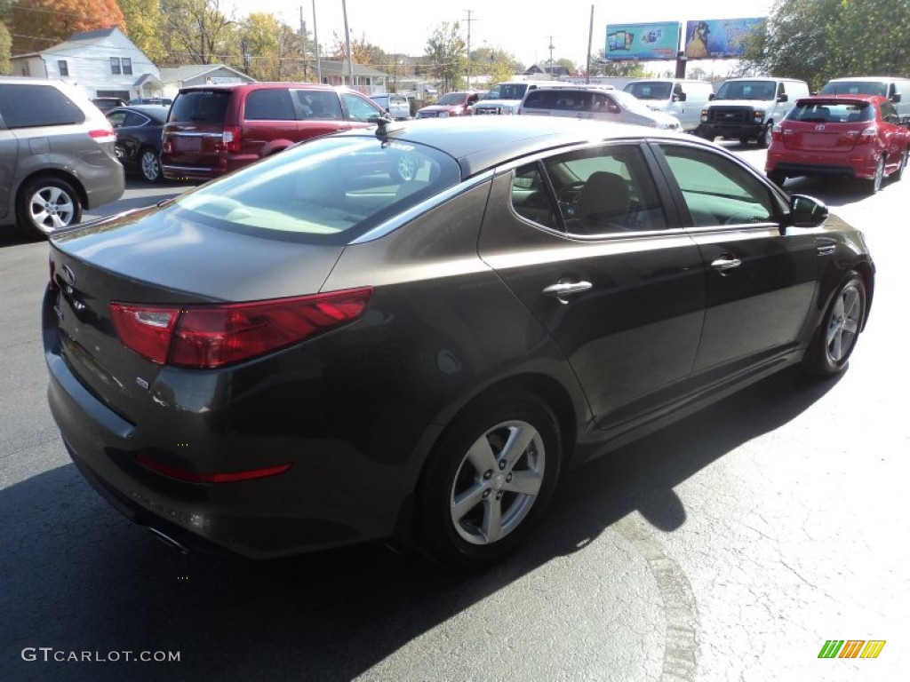 2014 Optima LX - Metal Bronze / Beige photo #3