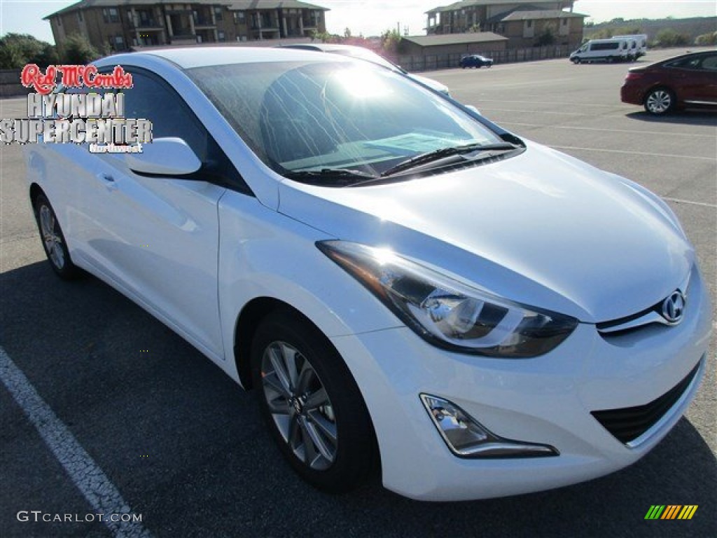 2016 Elantra SE - White / Gray photo #1