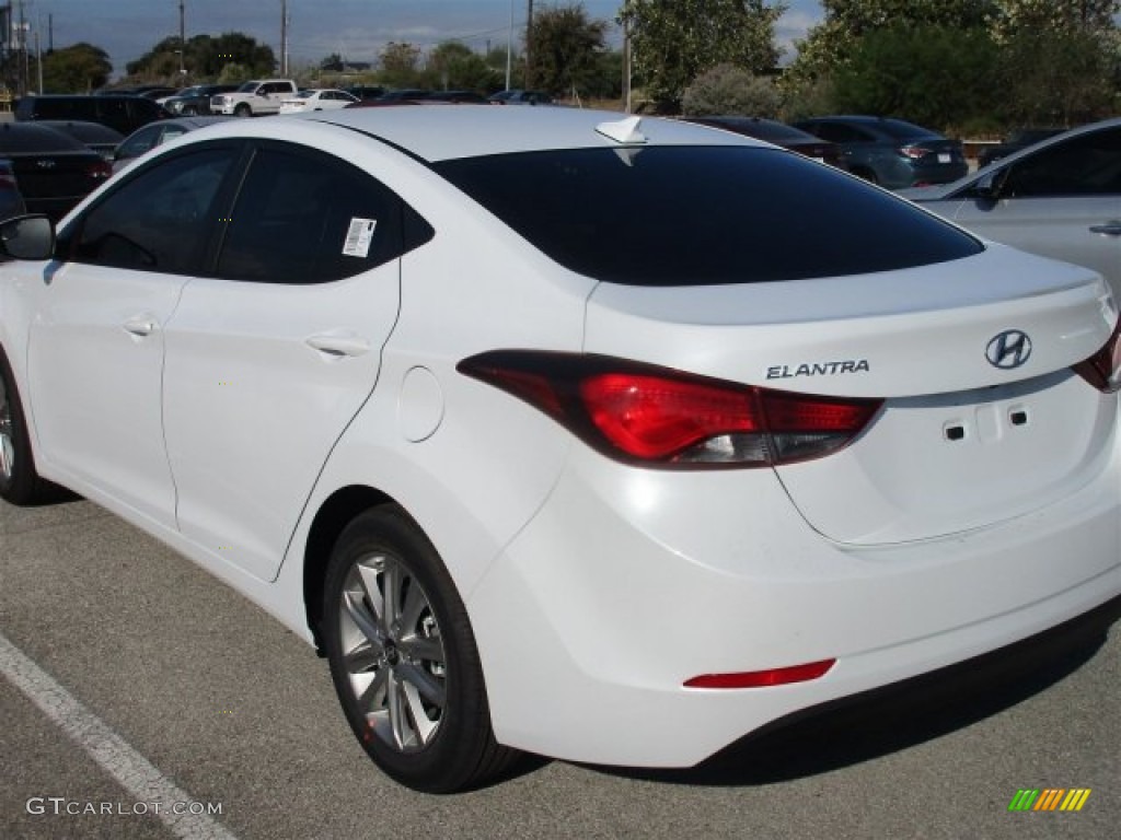 2016 Elantra SE - White / Gray photo #4