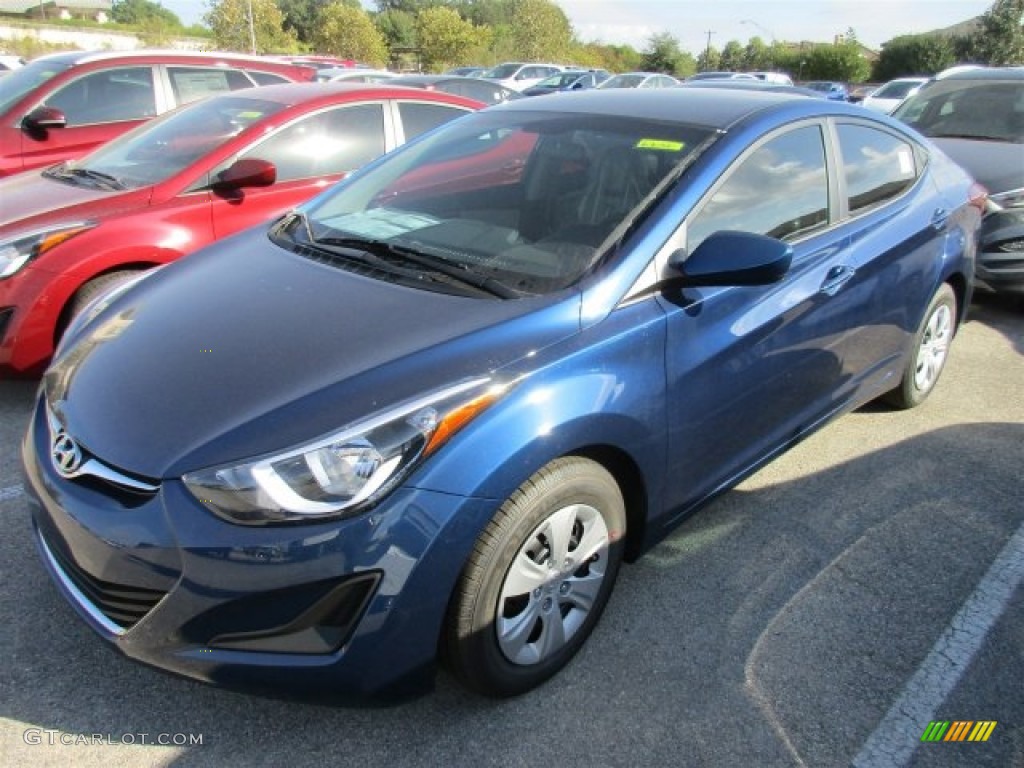 2016 Elantra SE - Blue / Beige photo #2