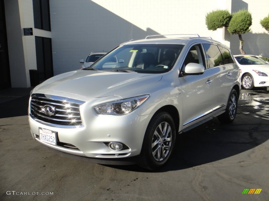 2014 QX60 3.5 AWD - Liquid Platinum / Graphite photo #1