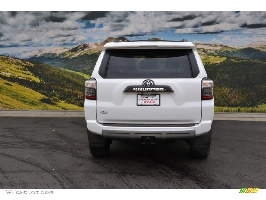 2016 4Runner Trail Premium 4x4 - Super White / Black photo #4