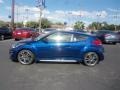 2016 Pacific Blue Hyundai Veloster Turbo  photo #8