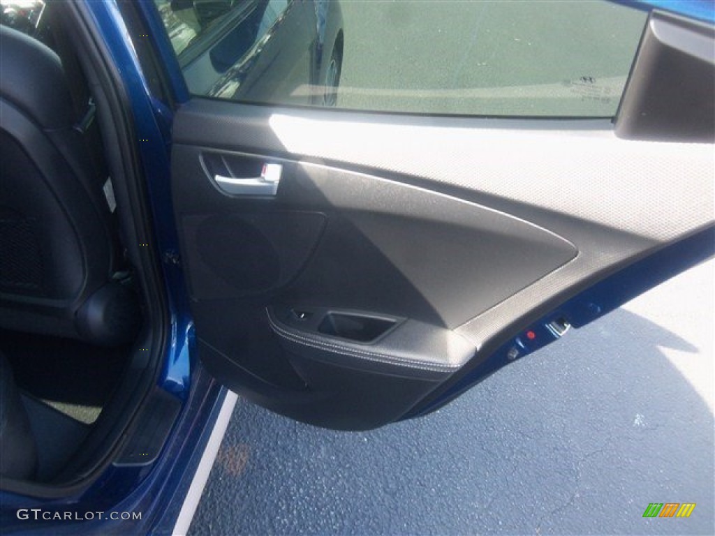 2016 Veloster Turbo - Pacific Blue / Black photo #15