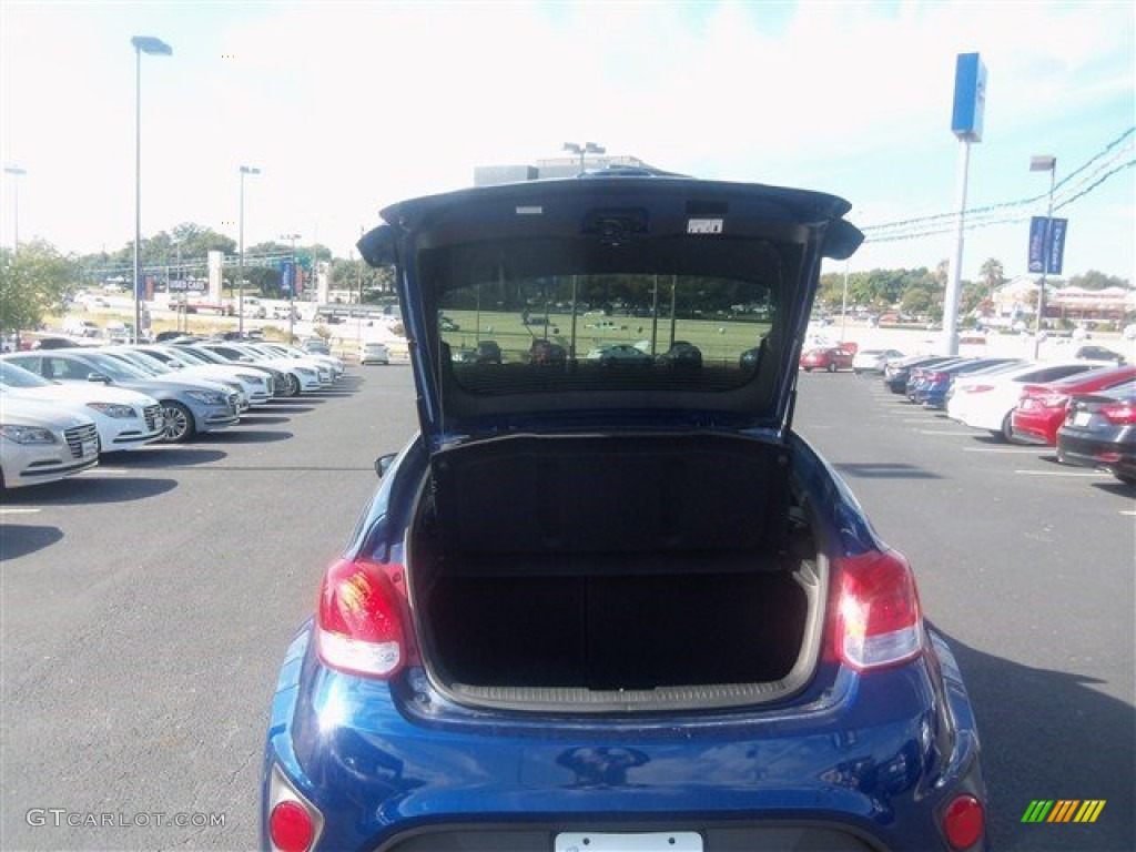 2016 Veloster Turbo - Pacific Blue / Black photo #18