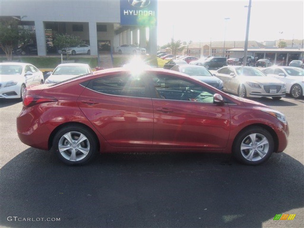 2016 Elantra Value Edition - Red / Black photo #11