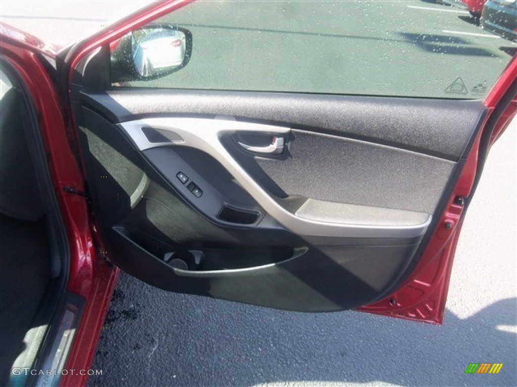 2016 Elantra Value Edition - Red / Black photo #12