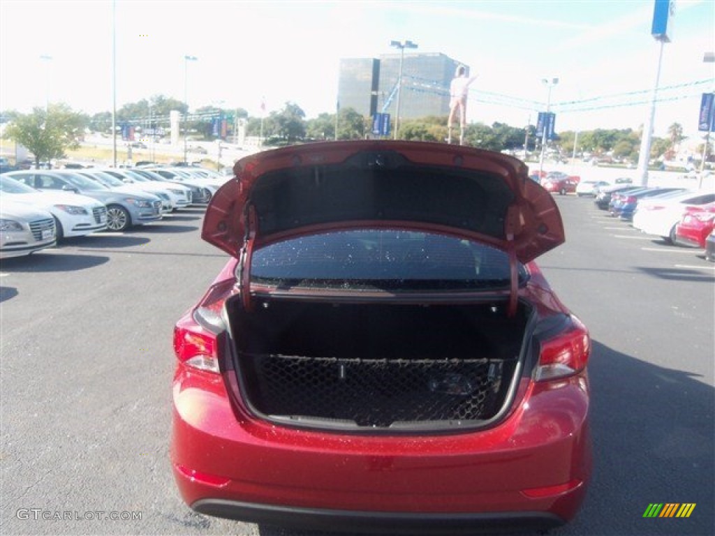 2016 Elantra Value Edition - Red / Black photo #17