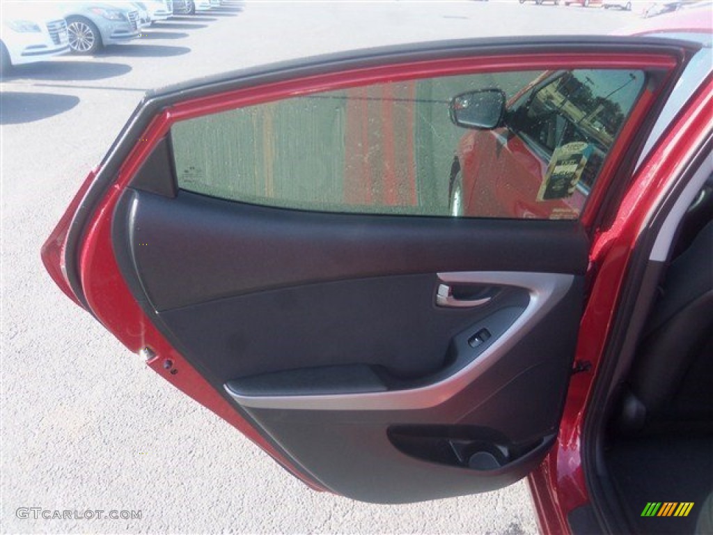 2016 Elantra Value Edition - Red / Black photo #19