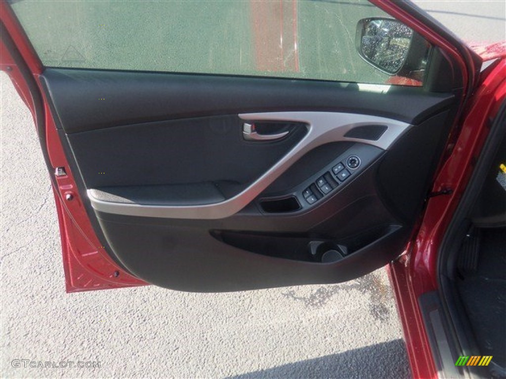 2016 Elantra Value Edition - Red / Black photo #20