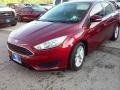 2015 Ruby Red Metallic Ford Focus SE Hatchback  photo #7