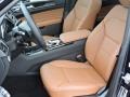 Saddle Brown/Black Front Seat Photo for 2016 Mercedes-Benz GLE #108094169