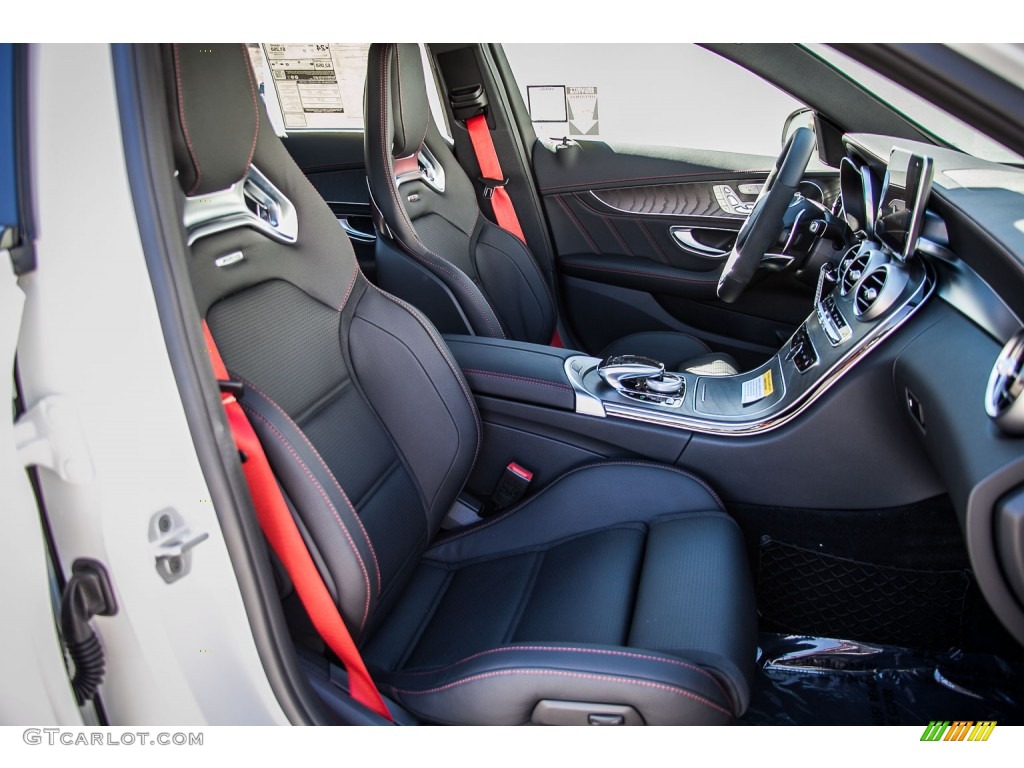 2016 Mercedes-Benz C 450 AMG Sedan Front Seat Photo #108094865
