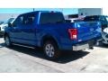 2015 Blue Flame Metallic Ford F150 XLT SuperCrew  photo #8