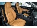 Natural Beige/Black 2016 Mercedes-Benz E 400 Coupe Interior Color