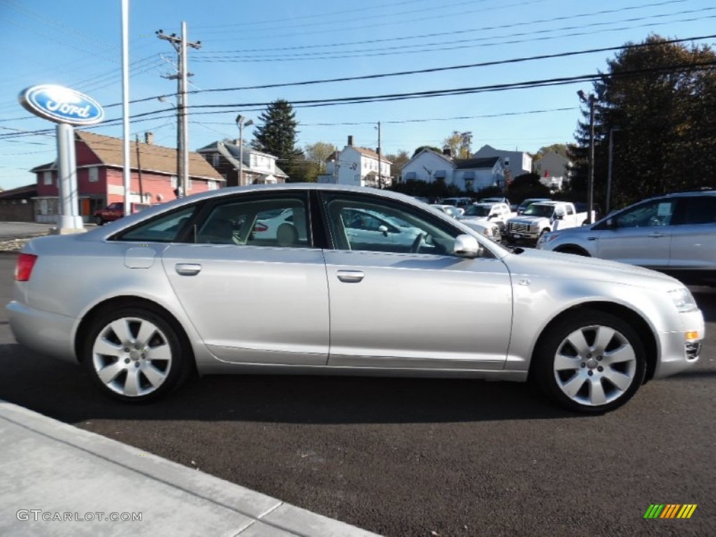 2005 A6 3.2 quattro Sedan - Light Silver Metallic / Platinum photo #4
