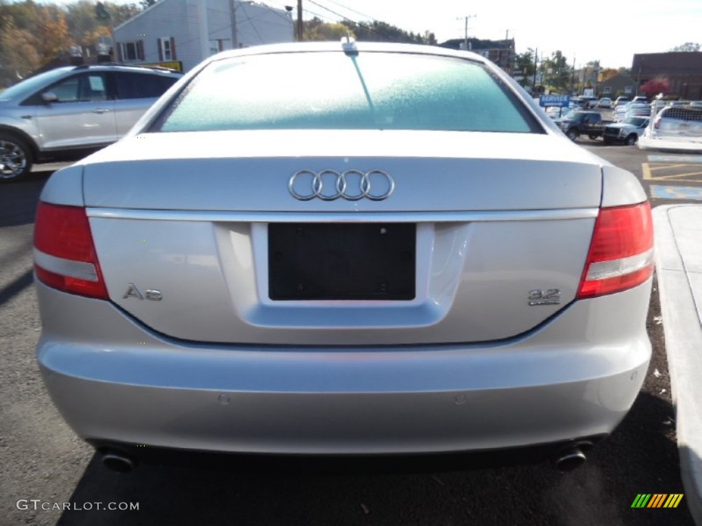 2005 A6 3.2 quattro Sedan - Light Silver Metallic / Platinum photo #6