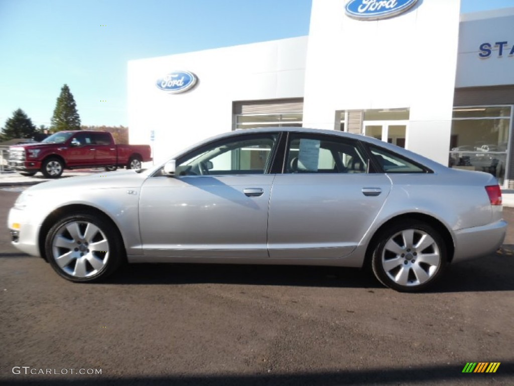 2005 A6 3.2 quattro Sedan - Light Silver Metallic / Platinum photo #8