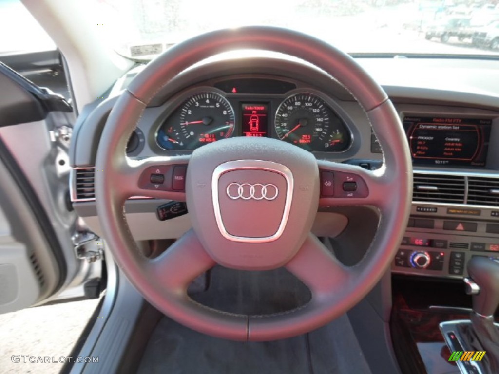 2005 A6 3.2 quattro Sedan - Light Silver Metallic / Platinum photo #16