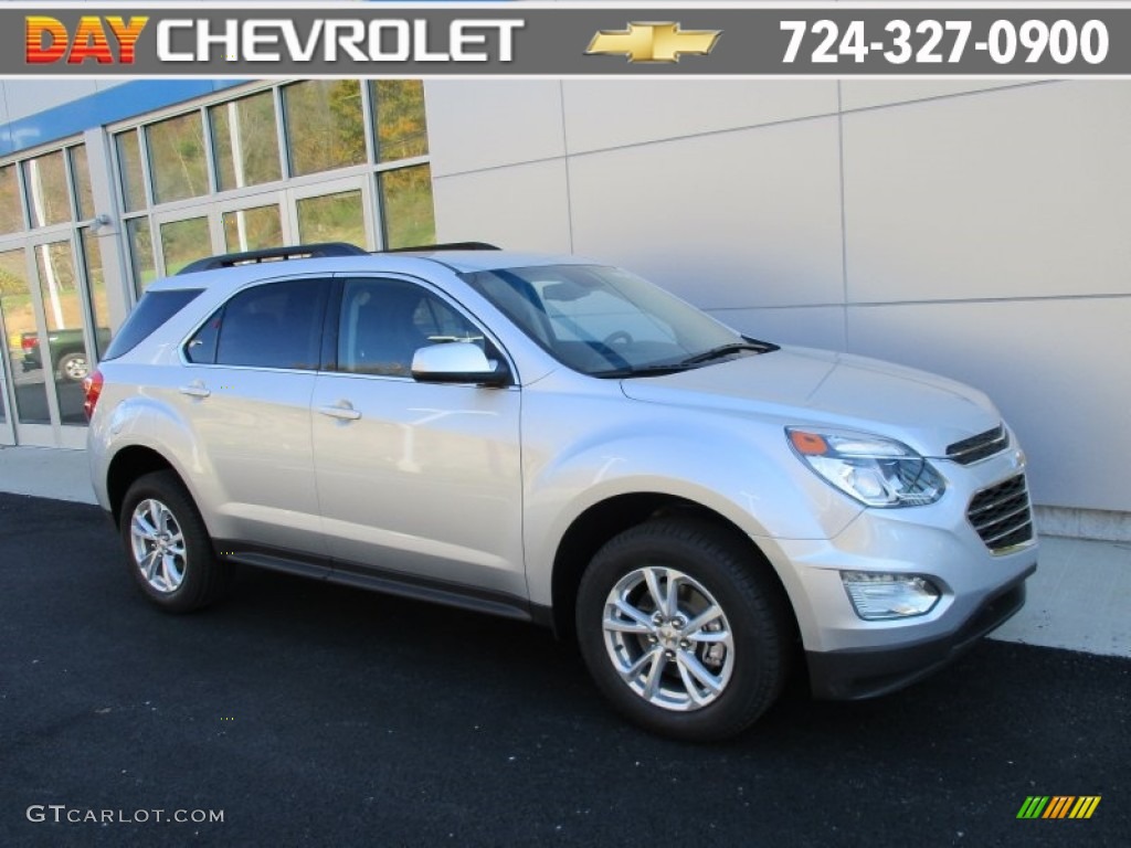 2016 Equinox LT AWD - Silver Ice Metallic / Jet Black photo #1