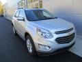 2016 Silver Ice Metallic Chevrolet Equinox LT AWD  photo #10